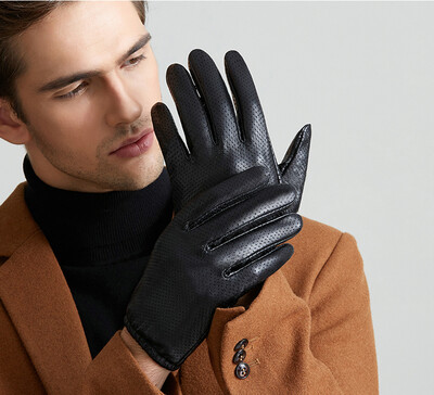 Svadilfari Mens Fall Winter Genuine Leather Gloves New Fashion Brand Black Warm Driving Unlined Gloves Men Goatskin Mittens
Svadilfari Mens Fall Winter Genuine Leather Gloves New Fashion Brand Black Warm Driving Unlined Gloves Men Goatskin Mittens
