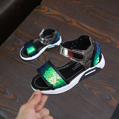 Fashion Sequin Girls Sandals Summer Kids Shoes 2018 Summer Bright Glitter Children Shoes Girls Casual Boys Sandals Green Pink
Fashion Sequin Girls Sandals Summer Kids Shoes 2018 Summer Bright Glitter Children Shoes Girls Casual Boys Sandals Green Pink