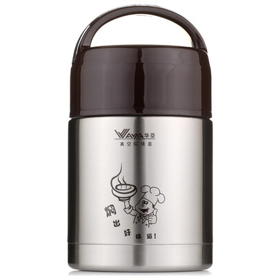 Huaya braised pot vacuum insulation braised pot lunch box porridge pot 750ml brown HM-750
Huaya braised pot vacuum insulation braised pot lunch box porridge pot 750ml brown HM-750