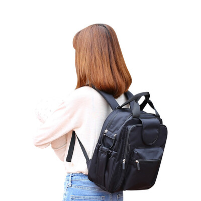 Xiao Yang YANG Mummy bag self-operated multi-function large capacity shoulder out bag back milk bag mother bag multi-pocket out backpack Y5004 black
Xiao Yang YANG Mummy bag self-operated multi-function large capacity shoulder out bag back milk bag mother bag multi-pocket out backpack Y5004 black