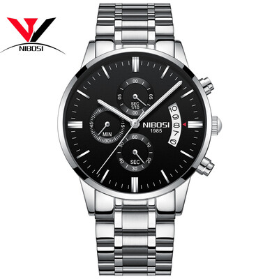 2018 NIBOSI Gold Quartz Watch Top Brand Luxury Men Watches Fashion Man Wristwatches Stainless Steel Relogio Masculino Saatler
2018 NIBOSI Gold Quartz Watch Top Brand Luxury Men Watches Fashion Man Wristwatches Stainless Steel Relogio Masculino Saatler