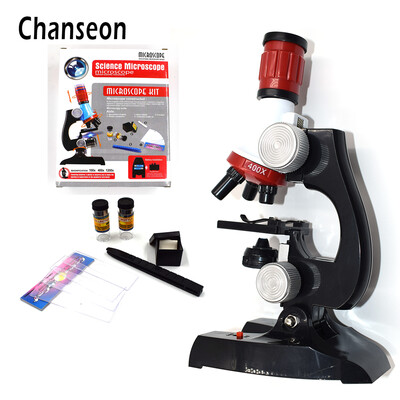 Microscope Kit Lab LED 100X-400X-1200X Home School Science Educational Toy Gift Refined Biological Microscope For Kids Child
Microscope Kit Lab LED 100X-400X-1200X Home School Science Educational Toy Gift Refined Biological Microscope For Kids Child