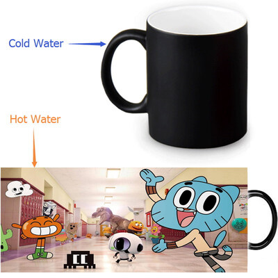 The Amazing World of Gumball 350ml12oz Heat Reveal Mug Color Change Coffee Cup Sensitive Morphing Mugs Magic Mug Milk Tea Cups
The Amazing World of Gumball 350ml12oz Heat Reveal Mug Color Change Coffee Cup Sensitive Morphing Mugs Magic Mug Milk Tea Cups