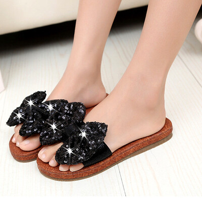 Summer womens casual wear flat flower slippers leather cowhide bow beach shoes handmade word big flower slippers shoes
Summer womens casual wear flat flower slippers leather cowhide bow beach shoes handmade word big flower slippers shoes