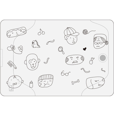 Kinbor handbook book A6 protective cover transparent EVA envelope with hand account book squint eye DTB66106
Kinbor handbook book A6 protective cover transparent EVA envelope with hand account book squint eye DTB66106