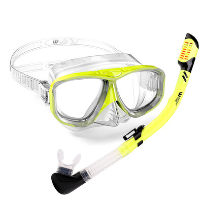 WaterTime Frog Fins Swimming Snorkeling Sambo Set Goggles Adult Full Dry Snorkel Equipment Diving Mask Yellow
WaterTime Frog Fins Swimming Snorkeling Sambo Set Goggles Adult Full Dry Snorkel Equipment Diving Mask Yellow