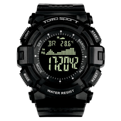 Tianmao (TOMO) watch spike upgrade series of electronic men's climbing running table T1008-A black black
Tianmao (TOMO) watch spike upgrade series of electronic men's climbing running table T1008-A black black