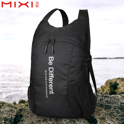 Mixi mixi skin bag backpack female outdoor leisure sports backpack lightweight collapsible light portable backpack black M5363
Mixi mixi skin bag backpack female outdoor leisure sports backpack lightweight collapsible light portable backpack black M5363