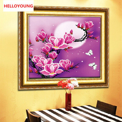 New 5D Magnolia flowers Home Decoration DIY Painting Embroidery Kit Round Diamond Painting Cross Stitch Sticker diamond
New 5D Magnolia flowers Home Decoration DIY Painting Embroidery Kit Round Diamond Painting Cross Stitch Sticker diamond