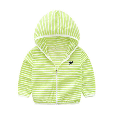 Kids Clothes Boys Girls Hooded Jacket Sun Protective Clothing Children Stripe Embroidery Thin Shirt Zipper Coat Summer Outerwear
Kids Clothes Boys Girls Hooded Jacket Sun Protective Clothing Children Stripe Embroidery Thin Shirt Zipper Coat Summer Outerwear