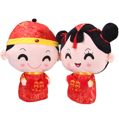 Extreme space JDKJ wedding room press doll pillow pillow baby wedding gift wedding supplies doll doll doll wedding room decoration decoration 50CM
Extreme space JDKJ wedding room press doll pillow pillow baby wedding gift wedding supplies doll doll doll wedding room decoration decoration 50CM