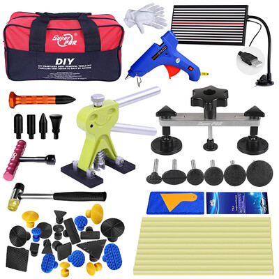 Super PDR Tools Kit Herramientas Dent White LED Reflector Paintless Dent Repair Tool Auto PDR Tool Kit For Car Hand Tools Set
Super PDR Tools Kit Herramientas Dent White LED Reflector Paintless Dent Repair Tool Auto PDR Tool Kit For Car Hand Tools Set