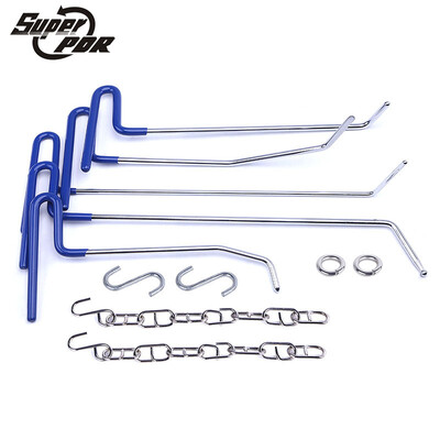 PDR Hooks Tools Push Rod Whale Tails Rods Paintless Dent Repair Tool To Remove Dents Auto Tool Set Door Dings Damage Repair Kit
PDR Hooks Tools Push Rod Whale Tails Rods Paintless Dent Repair Tool To Remove Dents Auto Tool Set Door Dings Damage Repair Kit