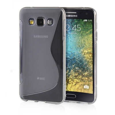 MOONCASE S - Line Soft Flexible Silicone Gel TPU Skin Shell Back ЧЕХОЛ ДЛЯ Samsung Galaxy E5 / E500 Grey 
MOONCASE S - Line Soft Flexible Silicone Gel TPU Skin Shell Back ЧЕХОЛ ДЛЯ Samsung Galaxy E5 / E500 Grey