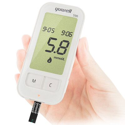 Yu Yue Yuwell blood glucose tester 596 Diabetes home accurate automatic easy to measure blood glucose instruments from 50 test strips
Yu Yue Yuwell blood glucose tester 596 Diabetes home accurate automatic easy to measure blood glucose instruments from 50 test strips