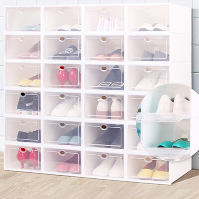 Jinghui Si Chuang JH0655 rectangular transparent shoe box storage box 6 loaded women models
Jinghui Si Chuang JH0655 rectangular transparent shoe box storage box 6 loaded women models
