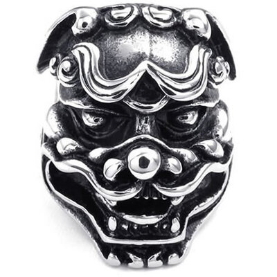 Hpolw Mens retro punk style silver&black stainless steel lion ring high quality Heavy Large Gothic Roaring Lion
Hpolw Mens retro punk style silver&black stainless steel lion ring high quality Heavy Large Gothic Roaring Lion