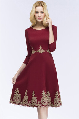 Burgundy Short Lace Evening Dress Homecoming Dresses Cocktail Party Evening Gown Bridesmaid Gown
Burgundy Short Lace Evening Dress Homecoming Dresses Cocktail Party Evening Gown Bridesmaid Gown