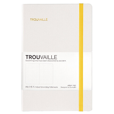 Guangbo GuangBo strap simple notebook stationery notebook diary meet point grid white GBP25752
Guangbo GuangBo strap simple notebook stationery notebook diary meet point grid white GBP25752