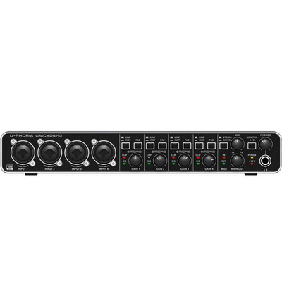 Behringer UMC204HD внешняя звуковая карта (профессиональный 2 x 4 аудио интерфейс USB-интерфейс и MIDI-интерфейс / профессиональная запись домашнего аудио и видео-развлечений)
Behringer UMC204HD внешняя звуковая карта (профессиональный 2 x 4 аудио интерфейс USB-интерфейс и MIDI-интерфейс / профессиональная запись домашнего аудио и видео-развлечений)