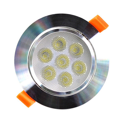 LED Downlights LED Recessed ceiling light Dimmbale 7W White light high power LED chip LED spotlight 220V dimmer LED lamp
LED Downlights LED Recessed ceiling light Dimmbale 7W White light high power LED chip LED spotlight 220V dimmer LED lamp