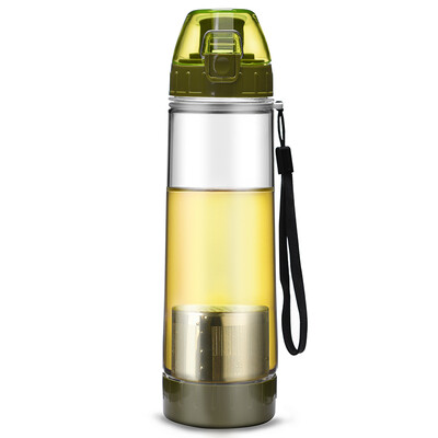 Green beads lvzhu 600ml couples portable leak-proof travel sports filter plastic cups PC508 dark green
Green beads lvzhu 600ml couples portable leak-proof travel sports filter plastic cups PC508 dark green