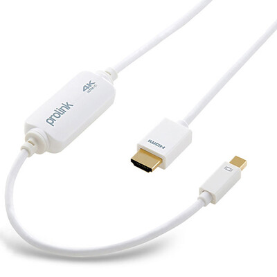 Prolink MP415 Mini DP to HDMI Mini DisplayPort Adapter USB / Super pole Подключение к ноутбуку Поддержка TV 4K 2 метра
Prolink MP415 Mini DP to HDMI Mini DisplayPort Adapter USB / Super pole Подключение к ноутбуку Поддержка TV 4K 2 метра