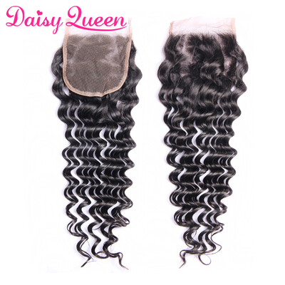 Brazilian Lace Closure Deep Wave 4x4 Unprocessed Virgin Human Hair Closure Free Part With Baby Hair Natural Color
Brazilian Lace Closure Deep Wave 4x4 Unprocessed Virgin Human Hair Closure Free Part With Baby Hair Natural Color