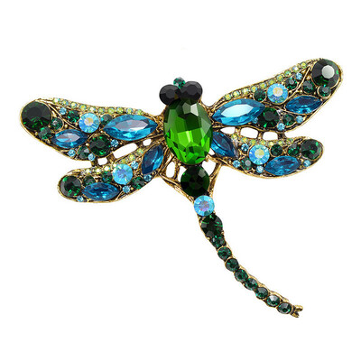 CINDY XIANG Crystal Vintage Dragonfly Brooches для женщин Большая брошь для брошюр для насекомых Pin Fashion Dress Coat Accessorie
CINDY XIANG Crystal Vintage Dragonfly Brooches для женщин Большая брошь для брошюр для насекомых Pin Fashion Dress Coat Accessorie