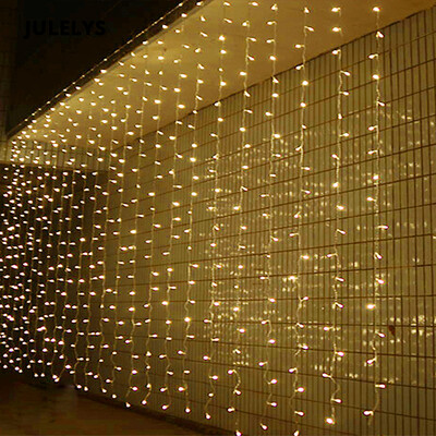 JULELYS 6M x 5M 960 Bulbs LED Curtain Window String Lights Decoration For Holiday Party Wedding Lights Christmas Garland Outdoor
JULELYS 6M x 5M 960 Bulbs LED Curtain Window String Lights Decoration For Holiday Party Wedding Lights Christmas Garland Outdoor