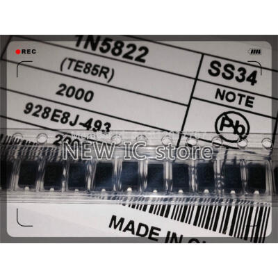 NEW HOT SELL 500PCS SS34 DO-214AC SMA DIODE SCHOTTKY 40V 3A SMD SB340 1N5822 IN5822
NEW HOT SELL 500PCS SS34 DO-214AC SMA DIODE SCHOTTKY 40V 3A SMD SB340 1N5822 IN5822