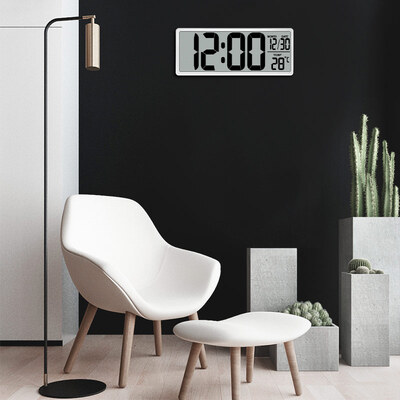 TXL Alarm Clock Creative Lazy Living Room Wall Clock Perpetual Calendar Calm Large Alarm Clock Wisdom Plus Silver
TXL Alarm Clock Creative Lazy Living Room Wall Clock Perpetual Calendar Calm Large Alarm Clock Wisdom Plus Silver
