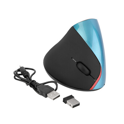 Wireless Ergonomic Vertical Optical USB Mouse 5D Optical Mouse For PC Laptop black & blue
Wireless Ergonomic Vertical Optical USB Mouse 5D Optical Mouse For PC Laptop black & blue