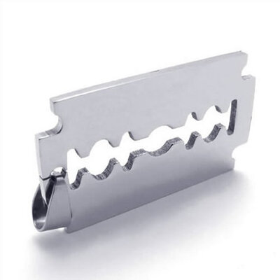 Hpolw Mens New Fashion Stainless Steel Casting 925 Sterling Silver Polished Razor Blade Brushed Pendant Necklace18-26 inch Chain
Hpolw Mens New Fashion Stainless Steel Casting 925 Sterling Silver Polished Razor Blade Brushed Pendant Necklace18-26 inch Chain