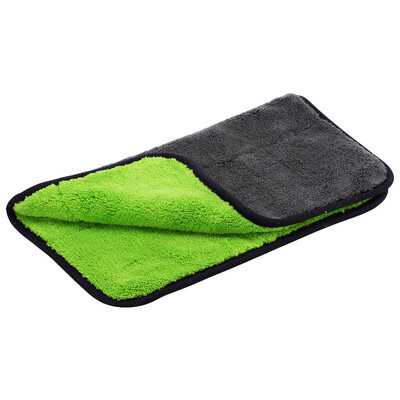 Car Buddy car wash towel double color double thick coral fleece cleaning cloth absorbent towel 4538cm green gray single car accessories HQ-QX034
Car Buddy car wash towel double color double thick coral fleece cleaning cloth absorbent towel 4538cm green gray single car accessories HQ-QX034