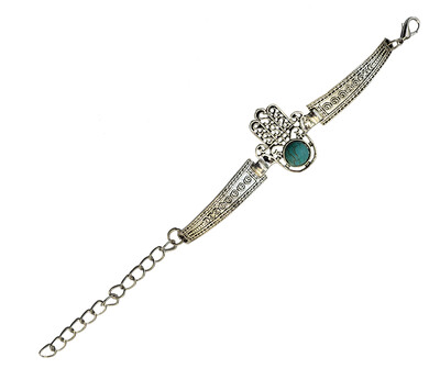 Idealway New Fashion Bohemia Fatima Green Turquoise Stone Charm Bracelets Women Jewelry
Idealway New Fashion Bohemia Fatima Green Turquoise Stone Charm Bracelets Women Jewelry