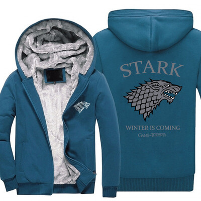 2018 New USA size Wave scales Game of Thrones Direwolf Ghost House of Stark Winter is Coming Jacket Sweatshirts Thicken Hoodie Zip
2018 New USA size Wave scales Game of Thrones Direwolf Ghost House of Stark Winter is Coming Jacket Sweatshirts Thicken Hoodie Zip