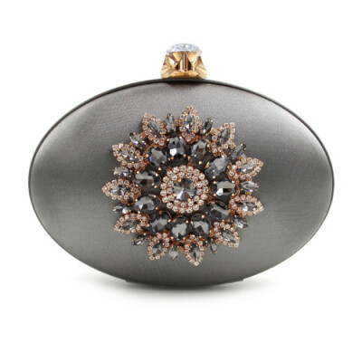 Milisente Women Evening Bags Ladies Crystals Diamond Flower Purses Fashion Silk Oval Round Wedding Box Clutches Purse
Milisente Women Evening Bags Ladies Crystals Diamond Flower Purses Fashion Silk Oval Round Wedding Box Clutches Purse