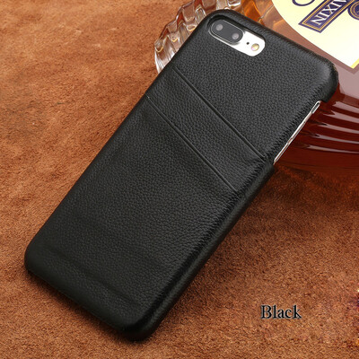 Genuine Leather Phone Case For iPhone 7 8 Plus Case Litchi Texture Dual Card slots Back Cover For X 6 6S Plus Case
Genuine Leather Phone Case For iPhone 7 8 Plus Case Litchi Texture Dual Card slots Back Cover For X 6 6S Plus Case
