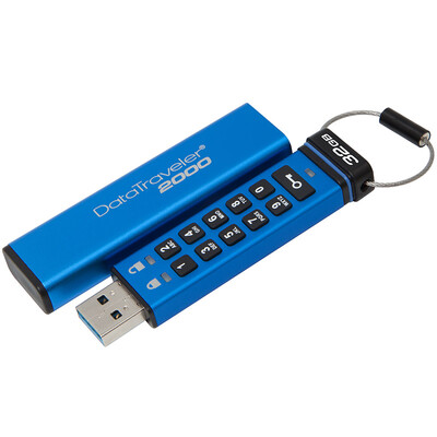 Kingston (Kingston) DataTraveler 2000 16 ГБ USB3.1 скорость чтения 120 Мбайт / с Шифрование U диск
Kingston (Kingston) DataTraveler 2000 16 ГБ USB3.1 скорость чтения 120 Мбайт / с Шифрование U диск