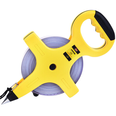 Extension force rack type tape measure 100M portable steel tape measure cross long tape measure floor ruler meter rule road construction engineering decoration measurement tool TU1410
Extension force rack type tape measure 100M portable steel tape measure cross long tape measure floor ruler meter rule road construction engineering decoration measurement tool TU1410