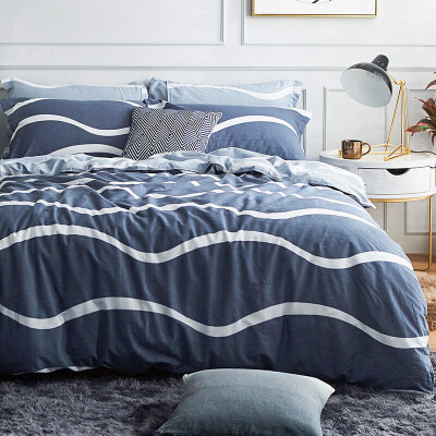 Anjiji NanJiren kit home textile cotton double twill four sets of moisture 15 m bed 200230cm
Anjiji NanJiren kit home textile cotton double twill four sets of moisture 15 m bed 200230cm