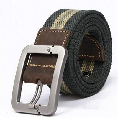 HOT 2017 wholesale Real Solid brand Belt for Men Casual Striped belt Cinto mens Fashion Pin Buckle Canvas cowboy knitted Strap
HOT 2017 wholesale Real Solid brand Belt for Men Casual Striped belt Cinto mens Fashion Pin Buckle Canvas cowboy knitted Strap
