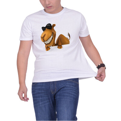 Mens O Round Neck Casual Short Sleeves Fashion Cotton T-Shirts Cartoon Camel Digital Print
Mens O Round Neck Casual Short Sleeves Fashion Cotton T-Shirts Cartoon Camel Digital Print