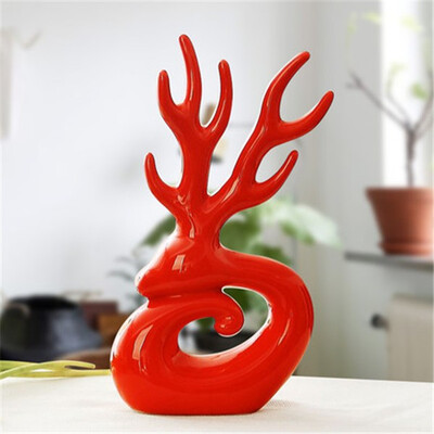 Ceramic crafts lovers Antlers home decoration living room furniture decoration wedding gifts
Ceramic crafts lovers Antlers home decoration living room furniture decoration wedding gifts