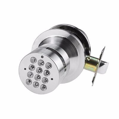GreySilver New Handle Intelligent Electronic Anti-theft Lock Digital Code Keyless Keypad Security Entry Door Lock Adjustable Latc
GreySilver New Handle Intelligent Electronic Anti-theft Lock Digital Code Keyless Keypad Security Entry Door Lock Adjustable Latc