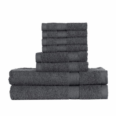 Htovila 8-Piece Cotton Towel Set 4 Washcloths 2 Bath Towels 2 Hand Towels Soft Breathable Absorbent Face Body Bath Towel Set f
Htovila 8-Piece Cotton Towel Set 4 Washcloths 2 Bath Towels 2 Hand Towels Soft Breathable Absorbent Face Body Bath Towel Set f