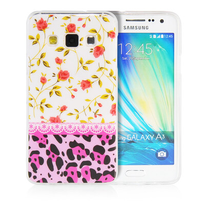 MOONCASE Flowers Soft Flexible Silicone Gel TPU Skin Shell Back ЧЕХОЛ ДЛЯ Samsung Galaxy A3 
MOONCASE Flowers Soft Flexible Silicone Gel TPU Skin Shell Back ЧЕХОЛ ДЛЯ Samsung Galaxy A3