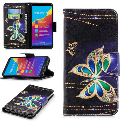 BEFOSPEY Painting PU LeatherSoft TPU Card Slot Stand Wallet Case For Huawei Honor 7C599"2018
BEFOSPEY Painting PU LeatherSoft TPU Card Slot Stand Wallet Case For Huawei Honor 7C599"2018