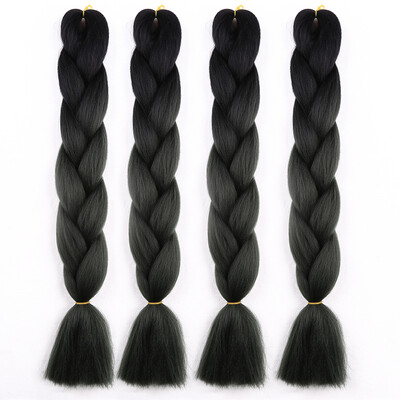 63 Colors 4 piecelot Synthetic 2T3T4T High Temperature Fiber Ombre Braiding Hair 24 inch Jumbo Braids Hair Extensions
63 Colors 4 piecelot Synthetic 2T3T4T High Temperature Fiber Ombre Braiding Hair 24 inch Jumbo Braids Hair Extensions